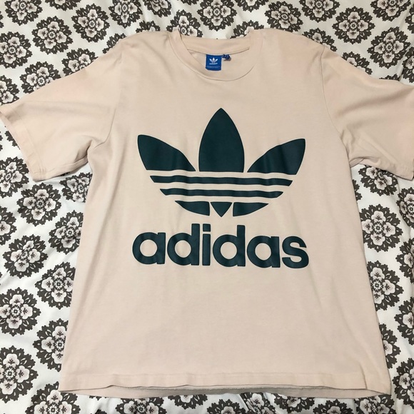 adidas cream shirt